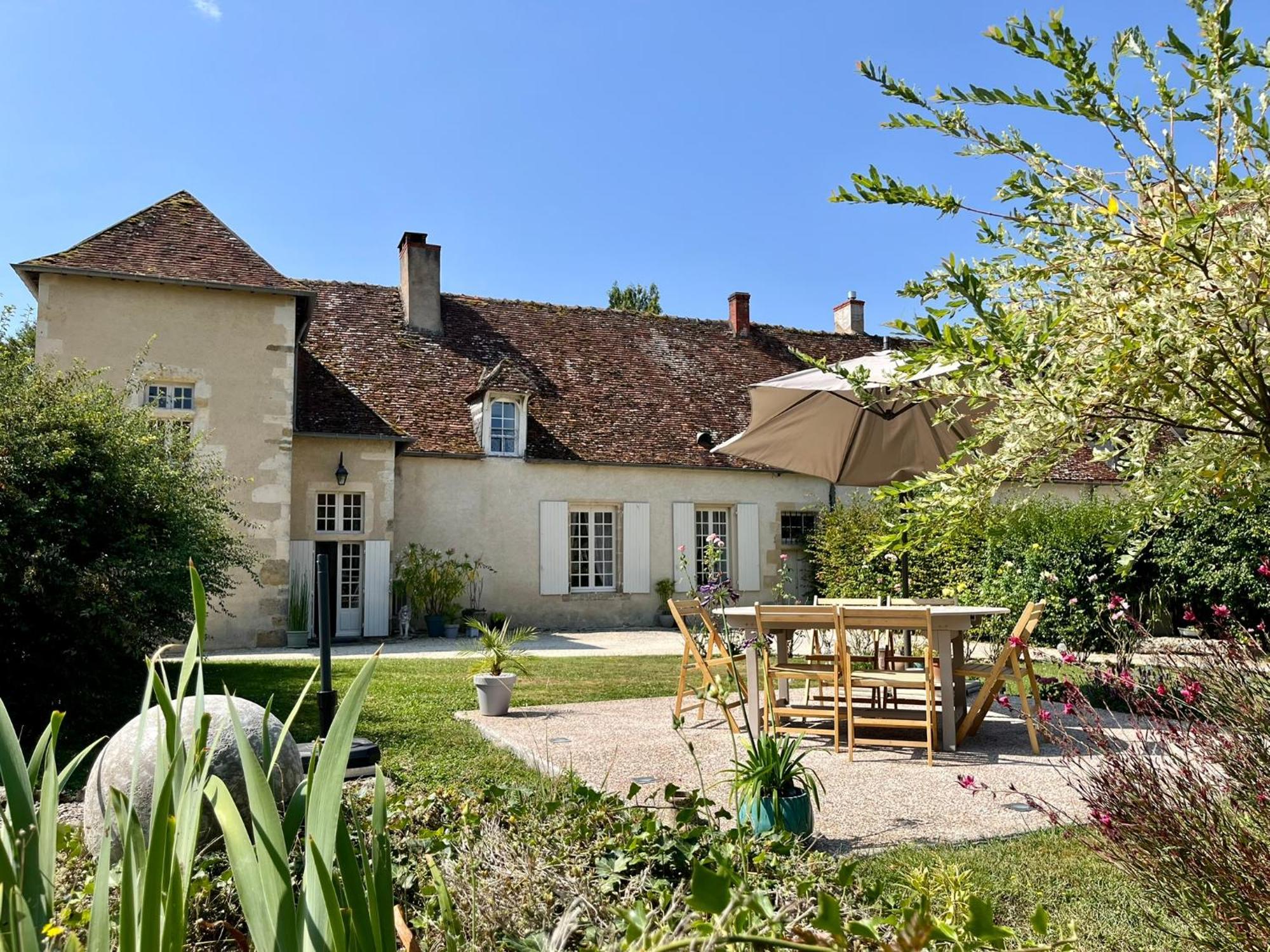 O2 Tours Bed & Breakfast Ourouer-les-Bourdelins Eksteriør bilde