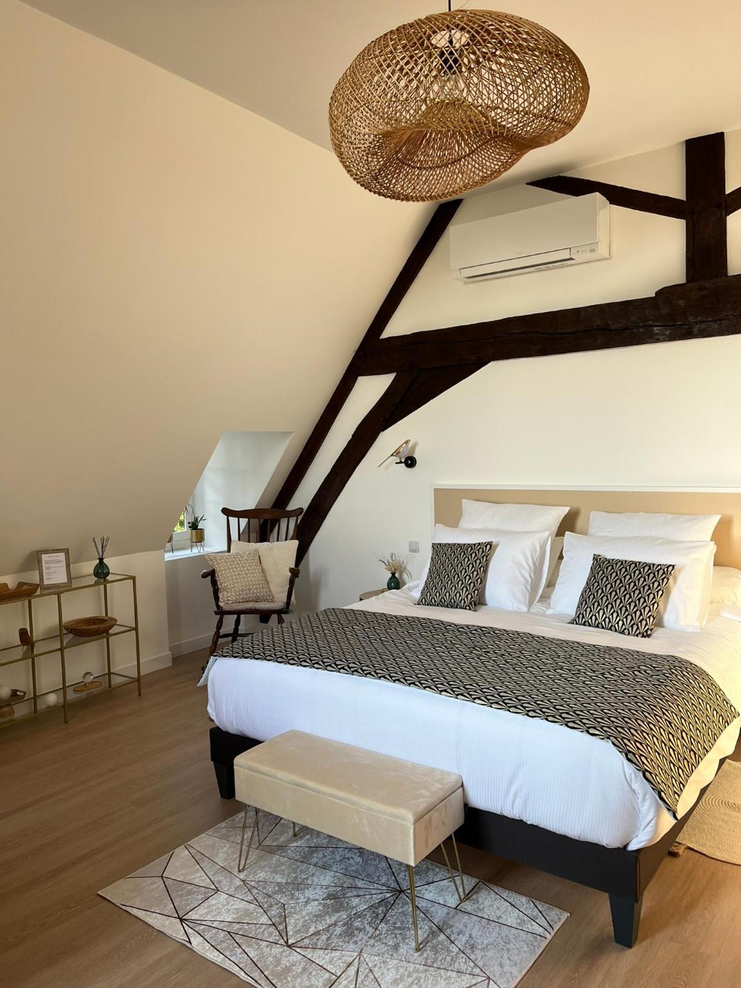 O2 Tours Bed & Breakfast Ourouer-les-Bourdelins Eksteriør bilde